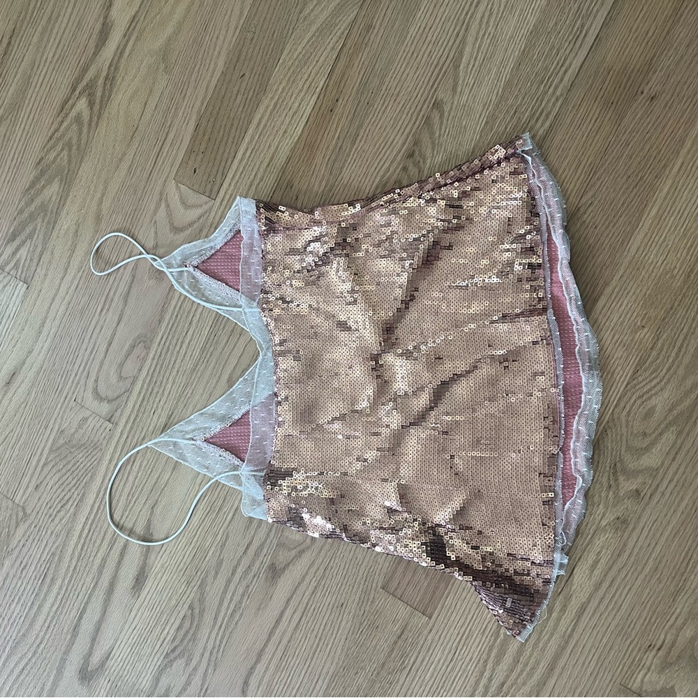 free people sequin top